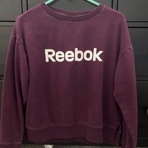 medium burgundy/purple Reebok sweatshirt
